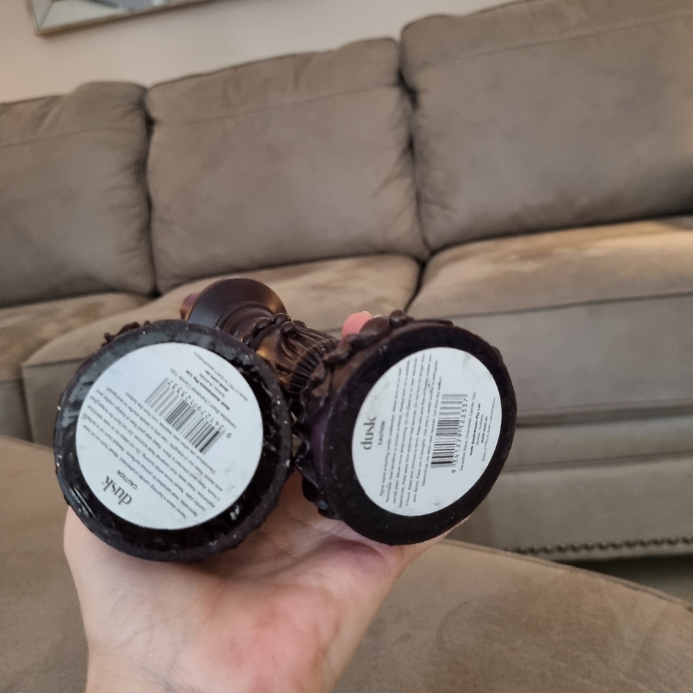 Dusk Candles x2 dark purple - Picture 4 of 5